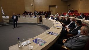 Başkan Arda, parti yöneticilerine iki yıllık hizmetlerini anlattı