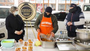 Başkan Yetişkin Gara’da şehit düşen vatandaşlar için lokma döktürdü