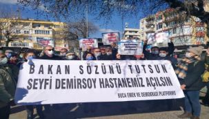 Buca'da hükümete 'Sahra ve hastane' çağrısı