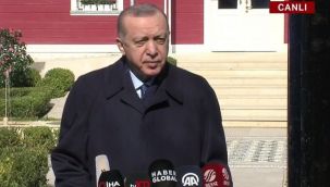 Cumhurbaşkanı Erdoğan’dan 'kısıtlama' açıklaması