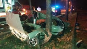 Facia gibi kaza: Anne ve baba öldü, 4 çocuk yaralı!