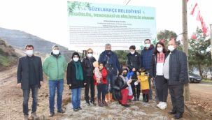 Güzelbahçe’de ağaç dikim seferberliği sürüyor