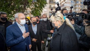 Kılıçdaroğlu'ndan sel mağduru Güzelyalı esnafına ziyaret