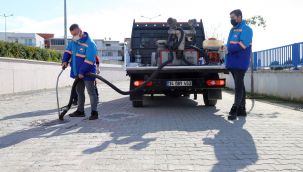 Menderes’te haşere ile mücadele