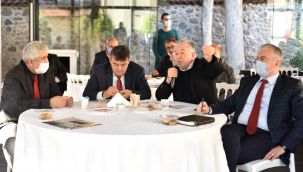 Pandemi mağduru esnafın sorunları Bornova'da masaya yatırıldı