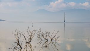 Rekor yağışların ardından Tahtalı’da seviye yükseldi