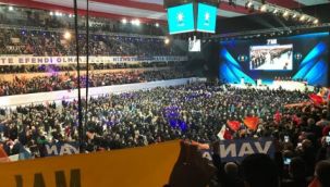 AKP kongresinde korkutan görüntüler: Koronavirüs böyle unutuldu!