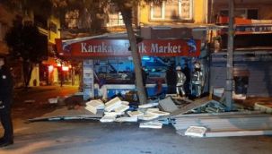 Balıkçı dükkanında patlama!