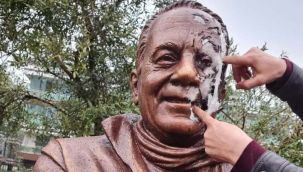 Bekir Coşkun’un heykeline çirkin saldırı! Başkan Kılıç: “Esefle kınıyorum”