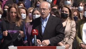 CHP Lideri Kılıçdaroğlu: Kadınlar cumhuriyet tarihimizin en önemli eylemlerini gerçekleştiriyorlar