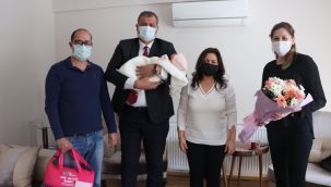 Hoş Geldin Bebek projesi Başkan Duran'ın ziyaretiyle başladı