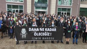 İzmir'de avukatlardan protesto: Yarın duruşmalara girilmeyecek!