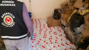 İzmir'de 2 ton sahte etil alkol ele geçirildi!