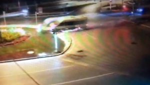 İzmir'de 2 kişinin yaralandığı kazanın güvenlik kamera görüntüleri ortaya çıktı