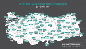 Yeni risk haritası belli oldu! İzmir'de tehlikeli yükseliş sürüyor