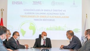 Yenilenebilir enerjide ESHOT-ENSİA işbirliği