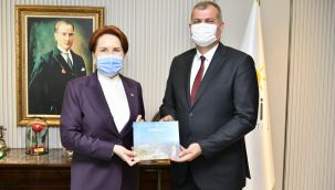 Başkan Duran'dan Akşener'e ziyaret
