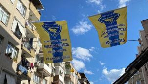 Bu sefer de bayraklar Bucaspor için asıldı
