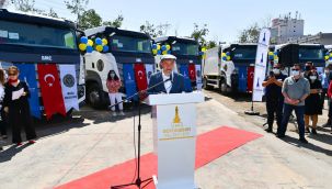 Büyükşehir’den Buca’ya 28 araçlık filo desteği
