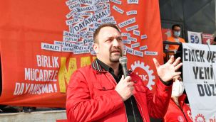 Çiğli'de erken 1 Mayıs coşkusu