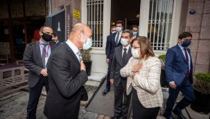 Fatma Şahin'den Başkan Soyer'e ziyaret