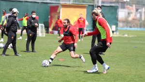 Göztepe, Galatasaray maçı hazırlıklarını sürdürüyor