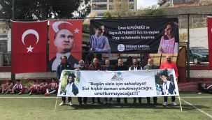 İzmir depreminde hayatını kaybeden ikiz kardeşler unutulmadı