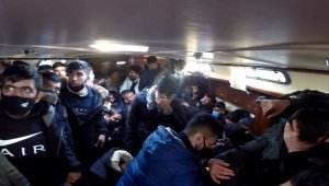 İzmir'de 117 düzensiz göçmen kurtarıldı