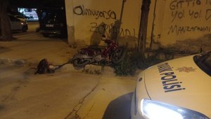 İzmir'de motosikletli hırsız polisten kaçamadı