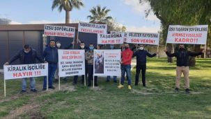 İZSU'nun taşeron şoförlerinden 'iş güvencesi' çağrısı