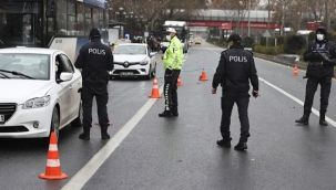 Kısmi kapanma denetimlerinde 33 bin kişiye ceza!