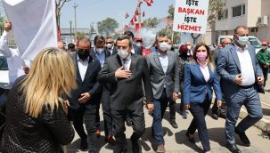 Konak’ta 1 Mayıs'tan önce çifte bayram