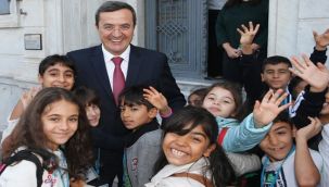 Konaklı çocuklar 23 Nisan'ı çizecek