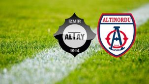 Altay - Altınordu maçı nerede oynanacak? İşte yeri ve saati