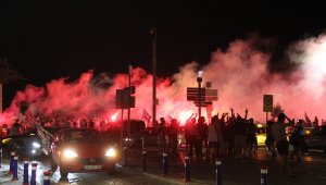 Altaylı taraftarlar Süper Lig'i kutladı