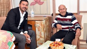 Başkan Gürbüz'den 100 yaşına giren İyigün'e ziyaret