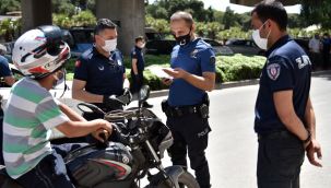 Bornova'da denetimler sürüyor