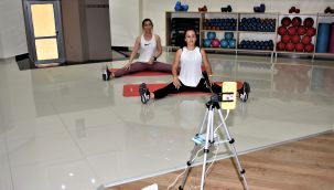 Bornova'da online spor kursları devem ediyor