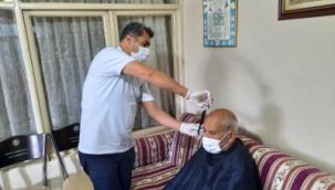 Büyükşehir’den korona günlerinde de evde bakım