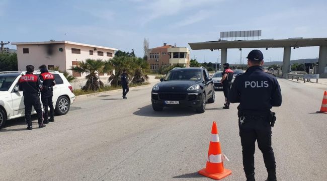 Çeşme'de tam kapanmada 1,5 milyona yakın ceza kesildi