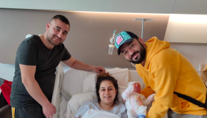 Tek tüple gelen bebek sevinci