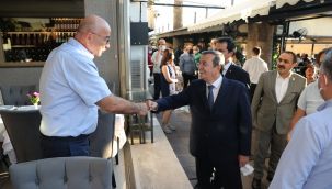 Batur’dan Kordon’a hayırlı olsun ziyareti