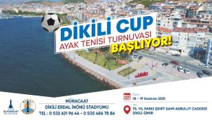 Dikili Cup Ayak Tenisi Turnuvası için geri sayım başladı
