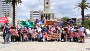 Hamamcılardan peştamal ve sabunlu eylem