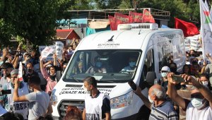 HDP İl Binasındaki saldırıda ölen Deniz Poyraz son yolculuğuna uğurlandı