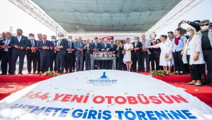İzmir’in ulaşım filosuna 364 otobüs birden katıldı