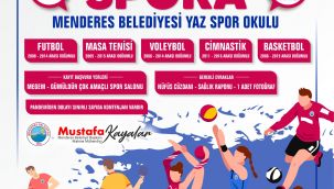 Menderes Belediyesi Yaz Spor Okulları Başlıyor