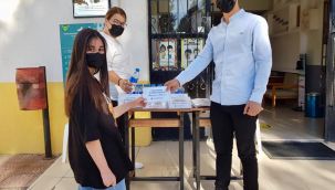 Menderes'te LGS öğrencileri unutulmadı