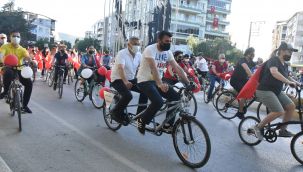 Torbalı'da bisiklete 'Engel' yok