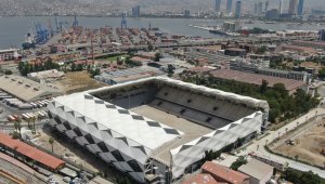 Alsancak Stadı kapılarını açmak için gün sayıyor